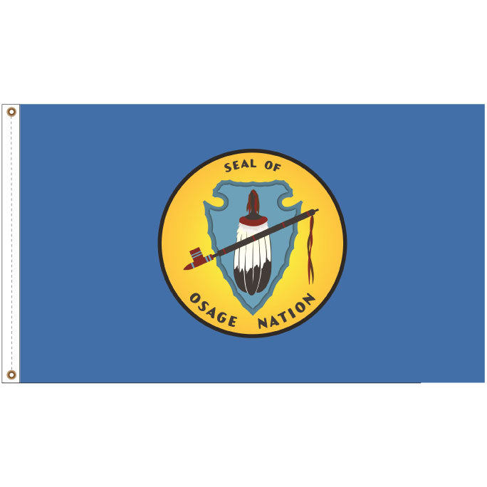Osage Seal Flag (Large, 3’ X 5’)